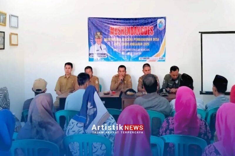 Pemdes Leuwicoo Kecamatan Muncang Gelar Acara MusrembangDes TA-2026