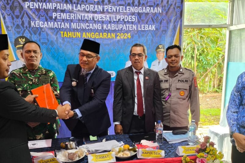 Resmi Digelar Kepala Desa Pasireurih Laksanakan LPPDes Akhir Tahun 2024 di Kecamatan Muncang