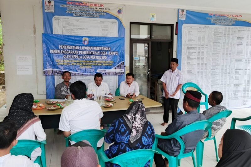 LPPD Desa Pasirnangka 2024: Transparansi Hebat Pemdes Pasirnangka dalam Rapat Pengelolaan Anggaran