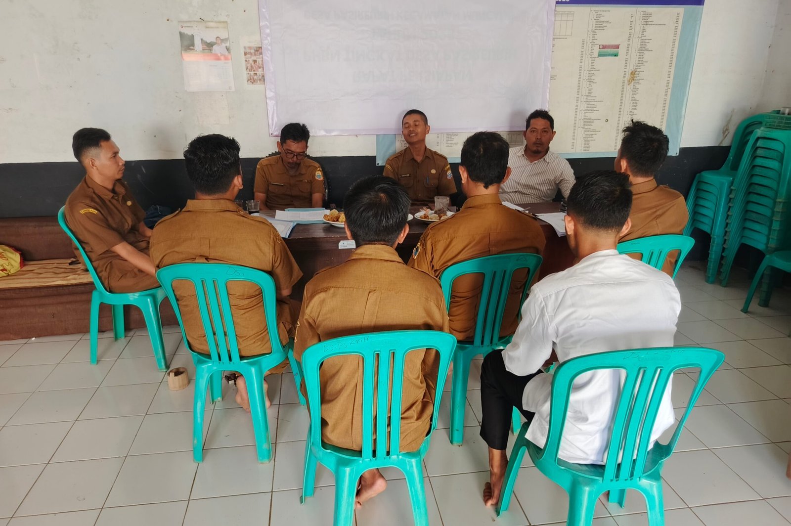 Pemdes Pasireurih Bersama Tim Pembina Kecamatan Gelar Rapat Pengawasan Pembinaan Pengelolaan Keuangan Desa Semester 1