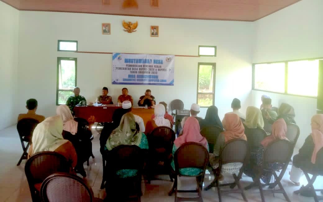 Pemdes Sindangwangi Gelar Acara Musdes P-RKPDes TA-2025 dan RKPDes TA-2026