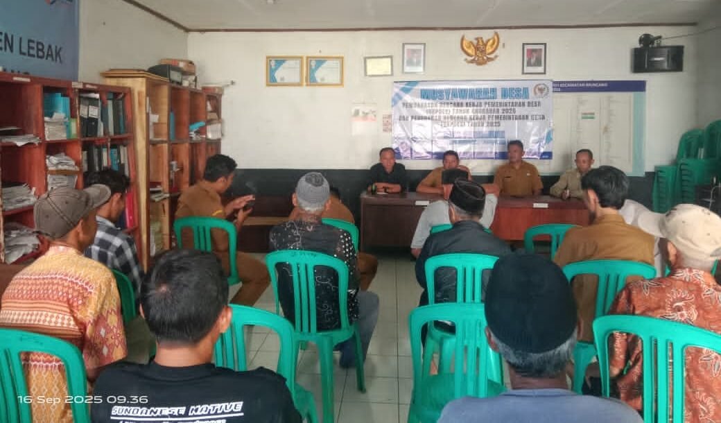 Pemdes Pasireurih Gelar Acara Musdes P-RKPDes TA-2025 dan RKPDes TA-2026