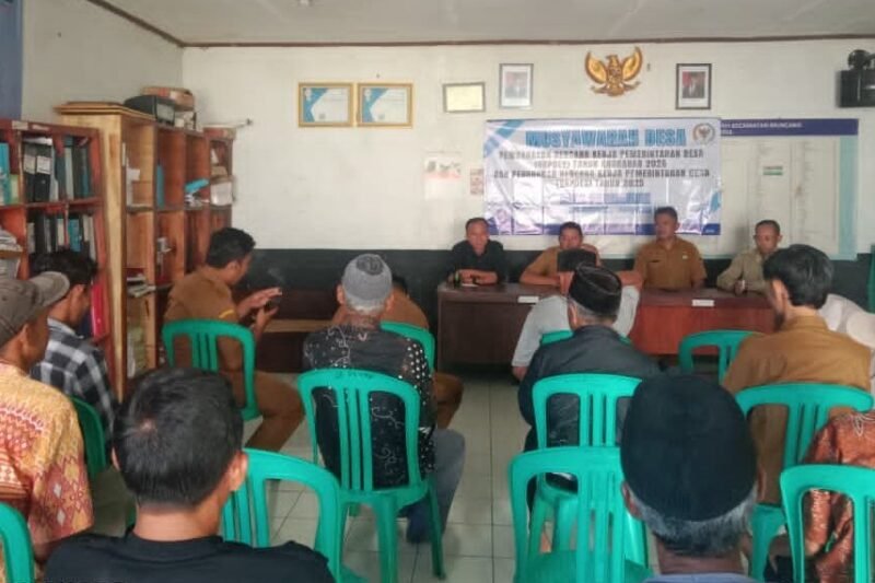 Pemdes Pasireurih Gelar Acara Musdes P-RKPDes TA-2025 dan RKPDes TA-2026