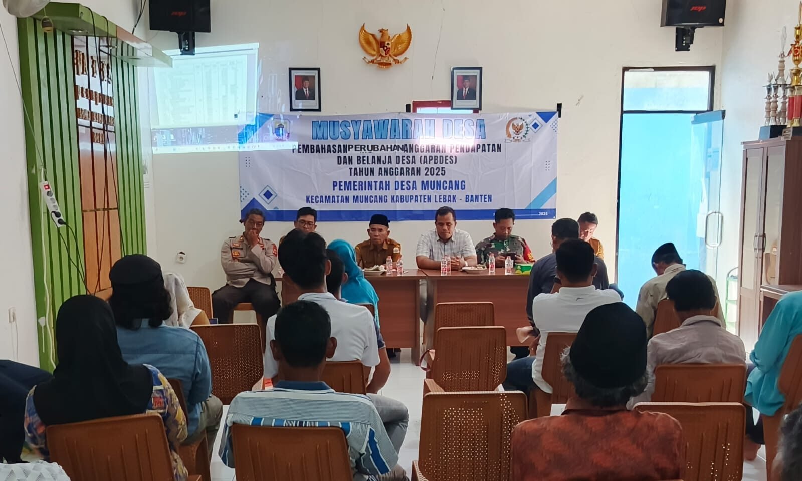 Musdes P-APBDes 2025 Muncang: Rapat Penting Pemdes & BPD untuk Perkuat Transparansi Anggaran