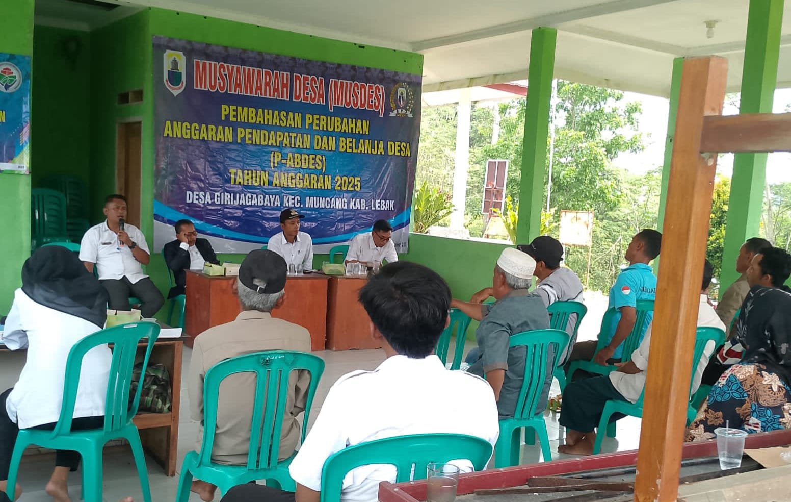 Pemdes Girijagabaya Gelar Musdes Bahas Perubahan APBDes 2025