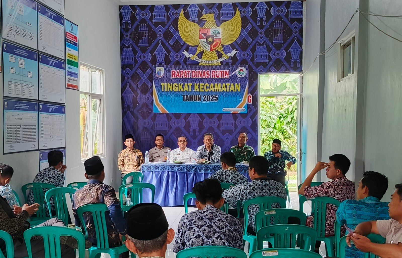 Kantor Kecamatan Muncang Menggelar Rapat Dinas Persiapan Acara MTQ Tingkat Kabupaten