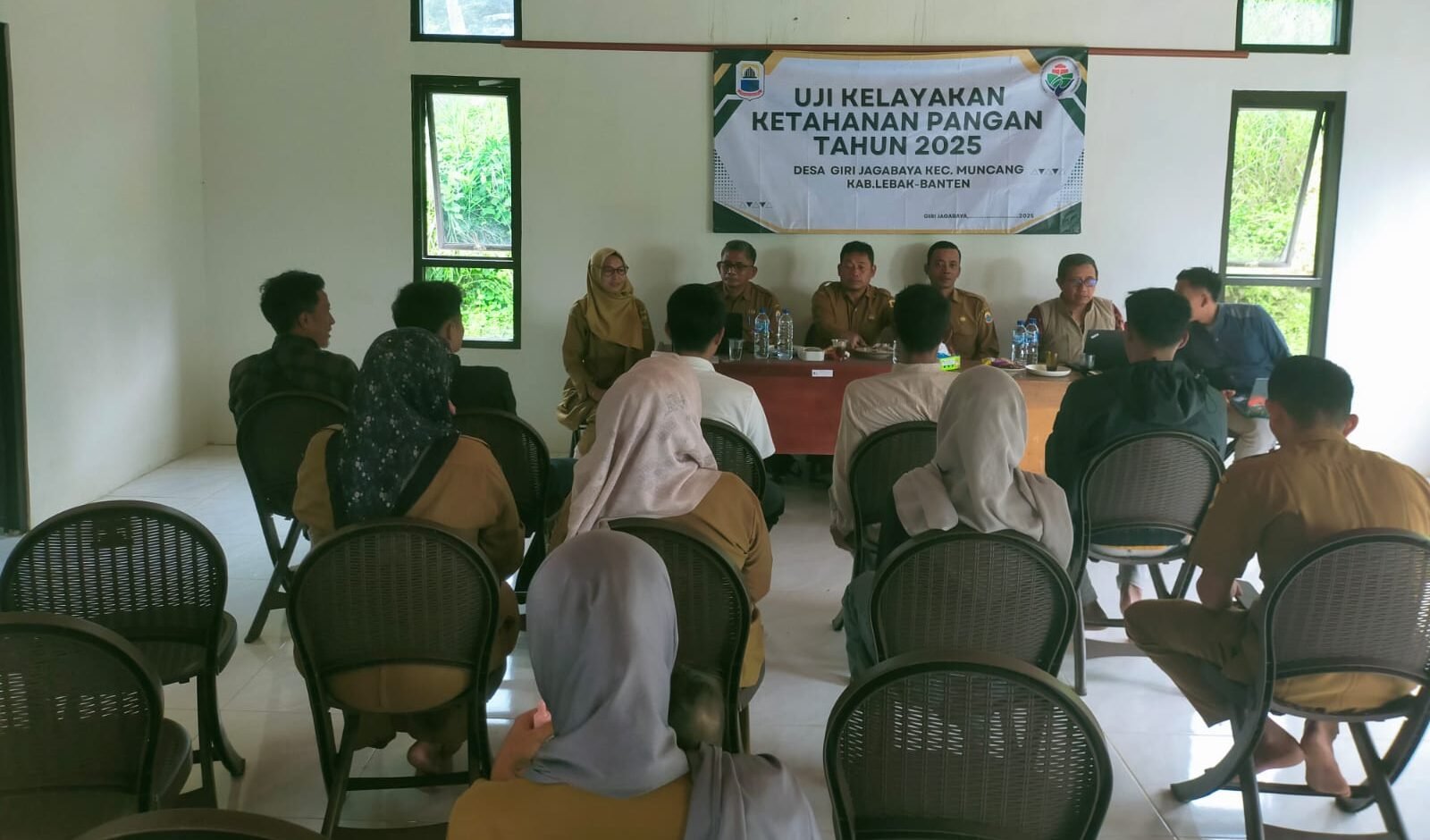 Pemdes Girijagabaya Gelar Sosialisasi dan Bimtek Ketahanan Pangan di Sindangwangi