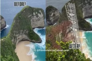 Lift Kaca Pantai Kelingking Resmi Stop! Gubernur Bali Perintahkan Pembongkaran dalam 6 Bulan
