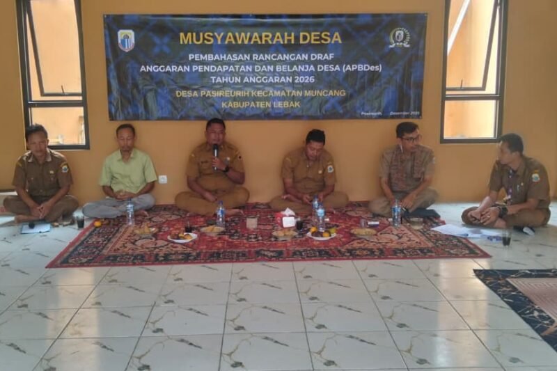 Pemdes Pasireurih Laksanakan Musdes Uji Publik R-APBDes, Warga Aktif Terlibat dalam Peran BPD dan RT/RW Jaring Aspirasi