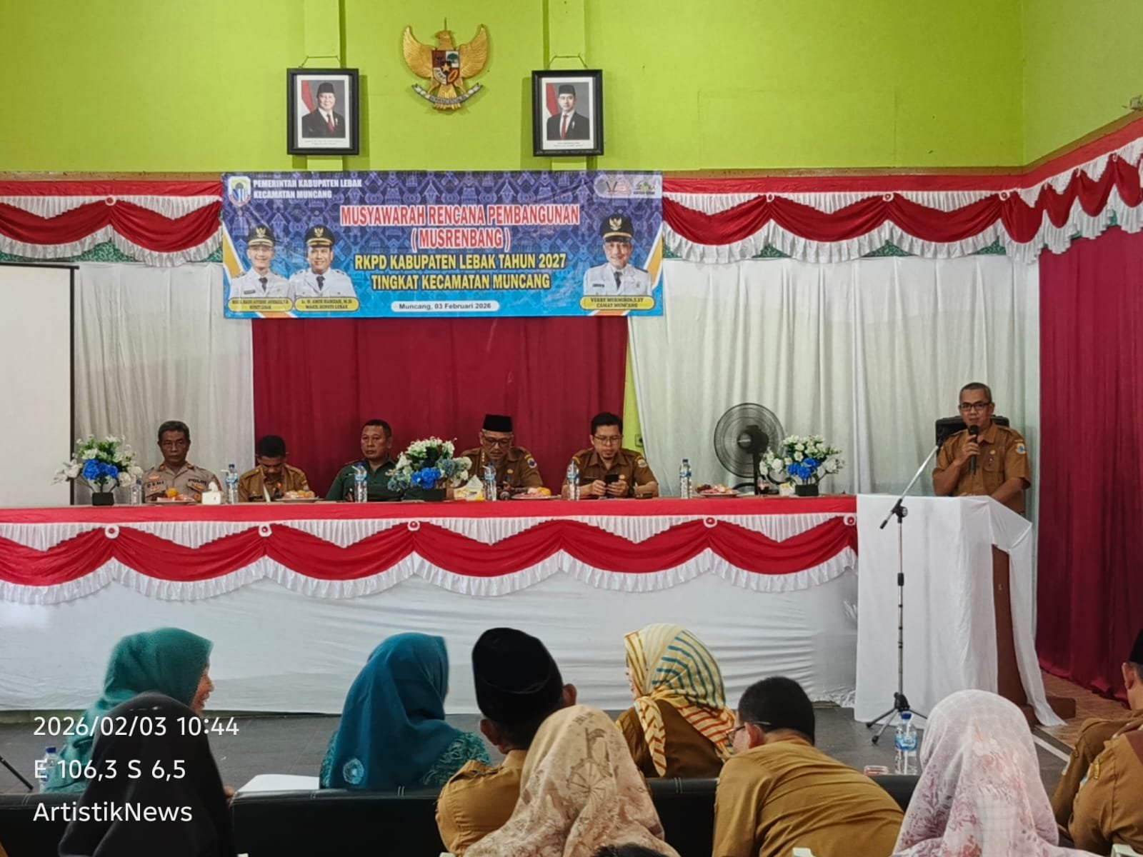 Musrenbang RKPD 2027 Kecamatan Muncang Serap 122 Usulan Pembangunan Desa