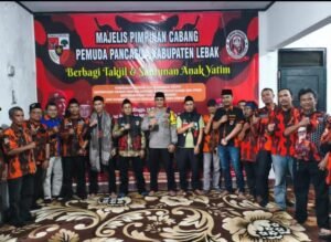 Perkuat Silaturahmi Ramadan, MPC Pemuda Pancasila Lebak Gelar Buka Puasa Bersama dan Santunan