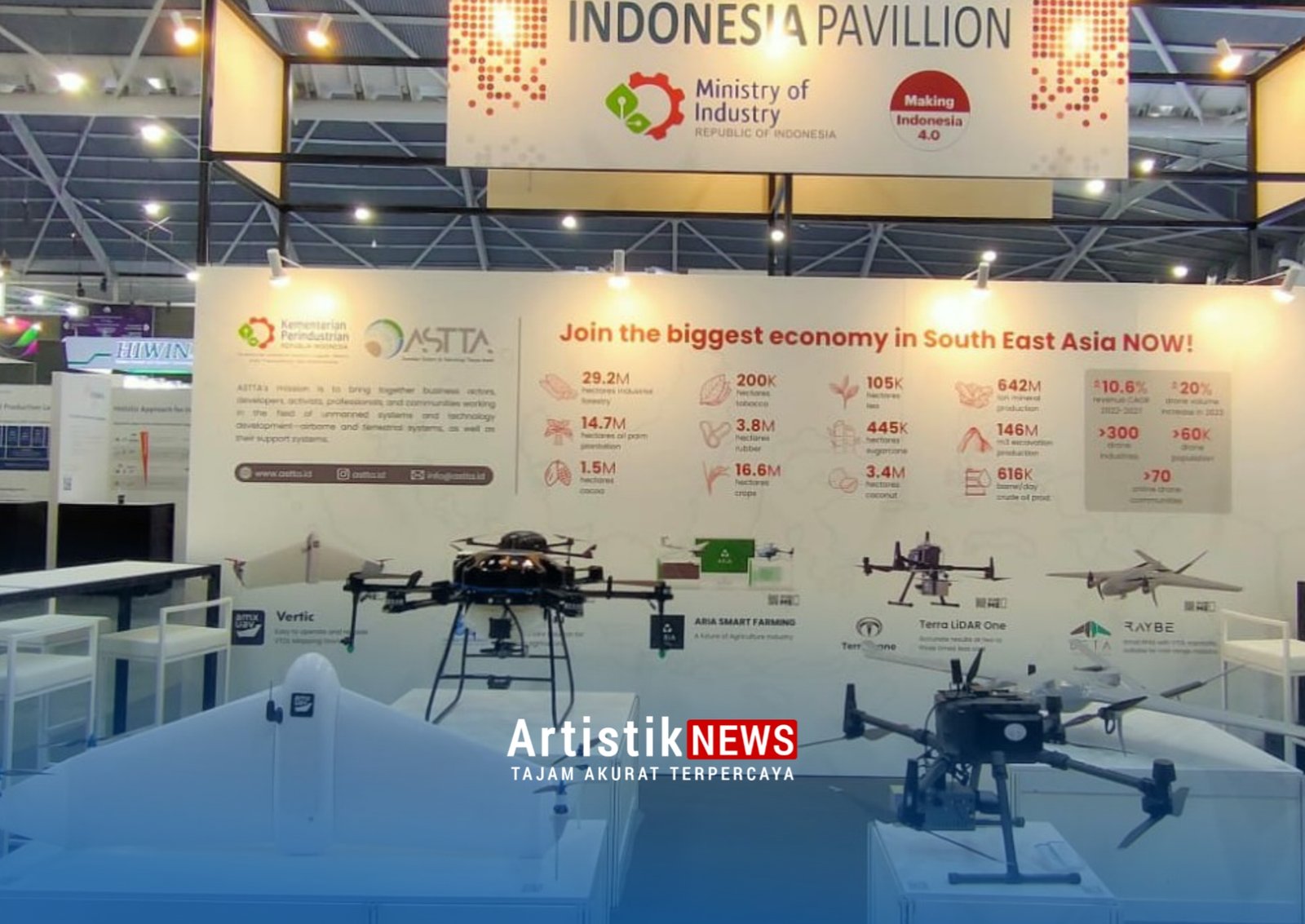 Transformasi Digital, Kemenperin Dukung Sertifikasi Drone Berstandar Nasional untuk Penguatan Industri Alsintan