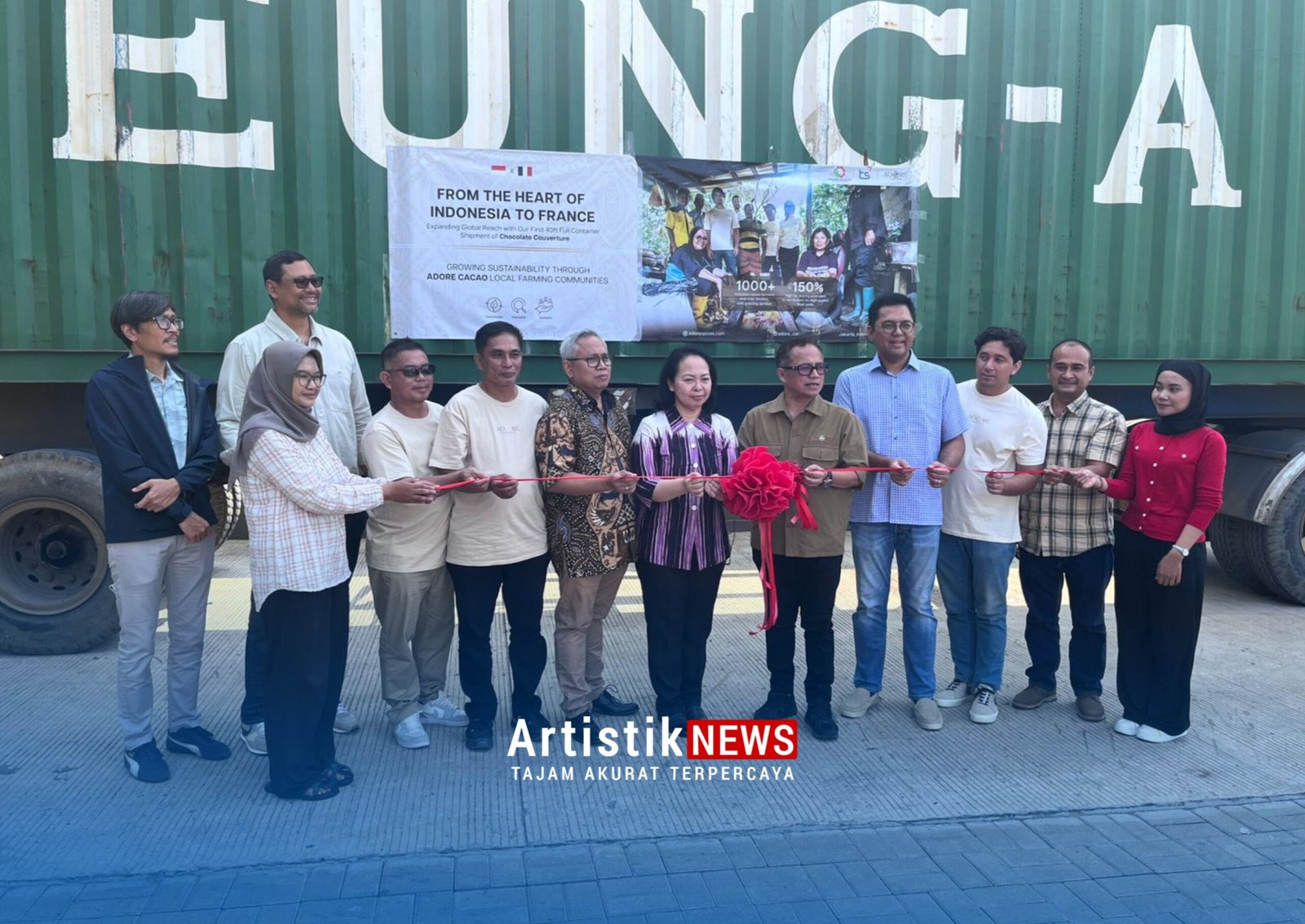 Ekspor Perdana Kakao Indonesia ke Prancis, Kemenperin Dorong Hilirisasi Industri Agro Tembus Pasar Global