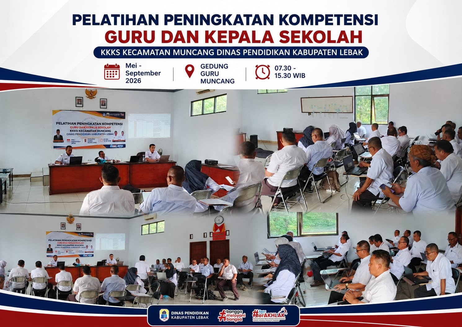 KKKS Muncang Gelar Pelatihan Kompetensi Guru dan Kepala Sekolah untuk Tingkatkan Mutu Pendidikan