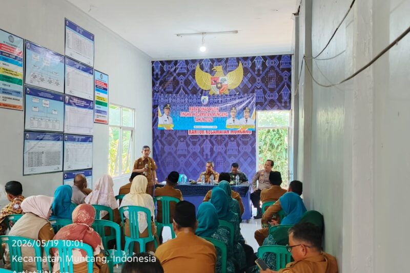 Pemdes Desa Girijagabaya Ikuti Rapat Dinas Kecamatan Muncang untuk Penguatan Koordinasi Program 2026