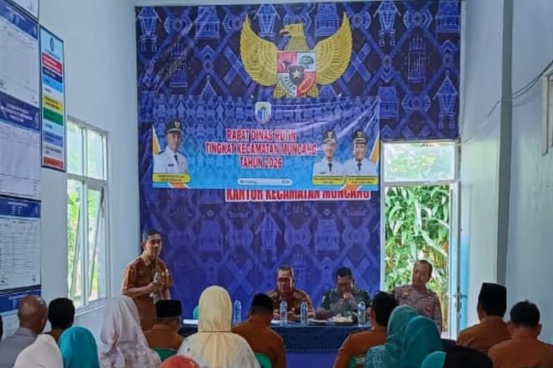 Kepala Desa Muncang Hadiri Rapat Dinas Kecamatan untuk Perkuat Kolaborasi Program Wilayah