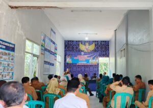 Kepala Desa Sindangwangi Ikuti Rapat Dinas Kecamatan Muncang Bahas Efektivitas Pelayanan Desa