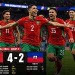 Maroko Menang 4-2 atas Haiti, Amankan Tiket Babak 32 Besar