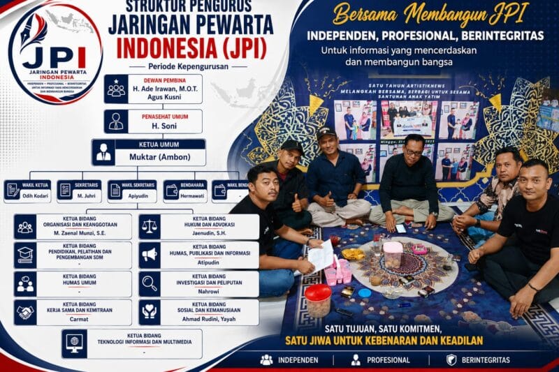 Jaringan Pewarta Indonesia Gelar Rapat Pembentukan Organisasi, Susun Kepengurusan Awal di Lebak
