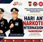 Kapolres Lebak Ajak Warga Perangi Narkoba pada HANI 2026