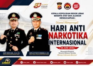 Kapolres Lebak Ajak Warga Perangi Narkoba pada HANI 2026