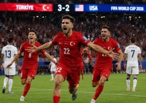 Turki Tundukkan AS 3-2 Lewat Gol Dramatis Kaan Ayhan di Piala Dunia 2026