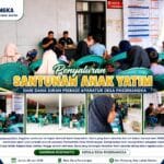 Pemdes Pasirnangka Salurkan Santunan untuk 25 Anak Yatim dari Iuran Aparatur Desa