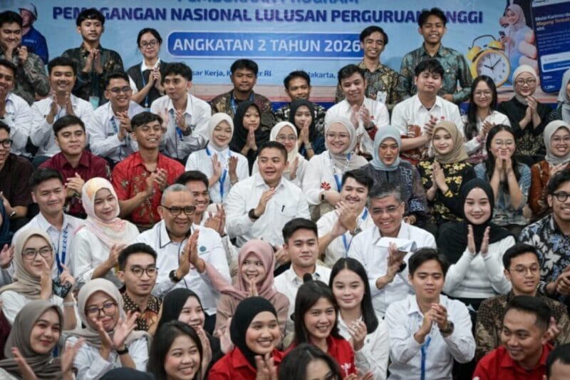 Program Magang Nasional 2026 Dibuka, Target Peserta Capai 150 Ribu Orang