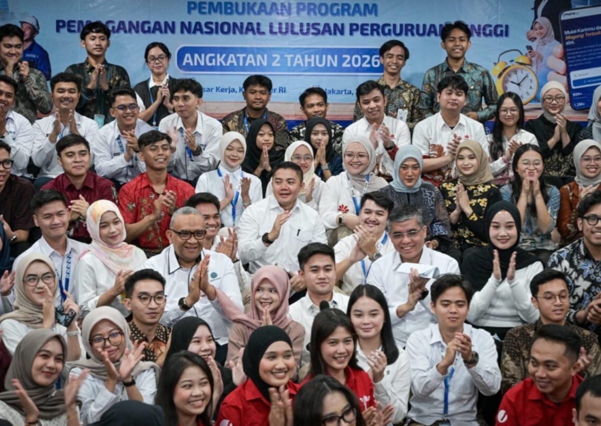 Program Magang Nasional 2026 Dibuka, Target Peserta Capai 150 Ribu Orang