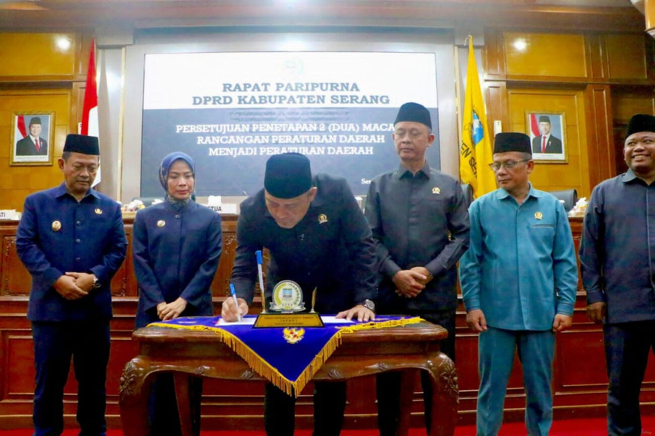 DPRD Kabupaten Serang Sahkan Dua Perda untuk Ekraf dan Permukiman