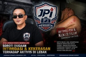Ketua JPI Muktar Ambon menyoroti dugaan kekerasan terhadap aktivis di Kabupaten Lebak.