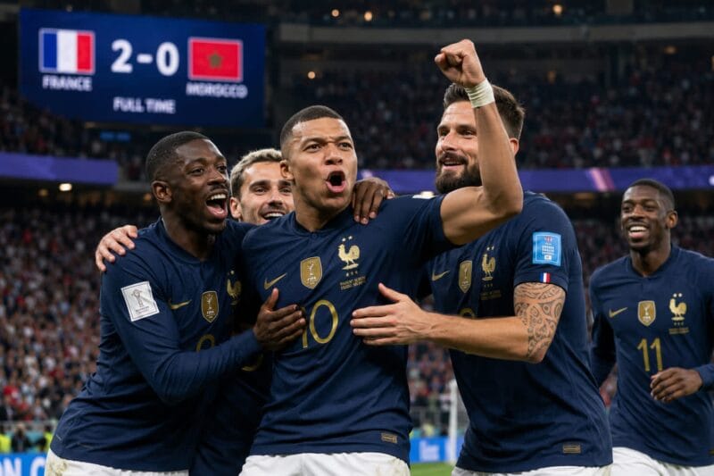 Prancis Lolos ke Semifinal Piala Dunia 2026 Usai Kalahkan Maroko 2-0
