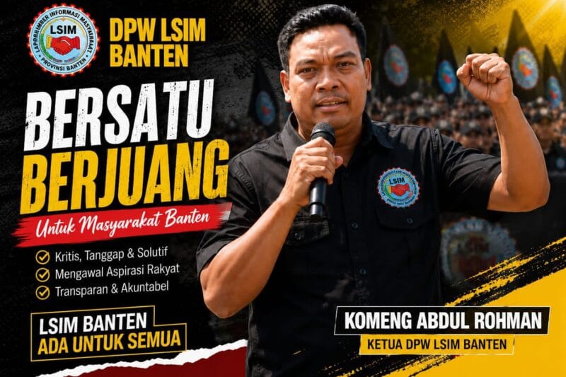 Belum Ada Respons Audiensi, LSIM Banten Tempuh Jalur Aksi Terkait Dana BOSP SMA dan SMK