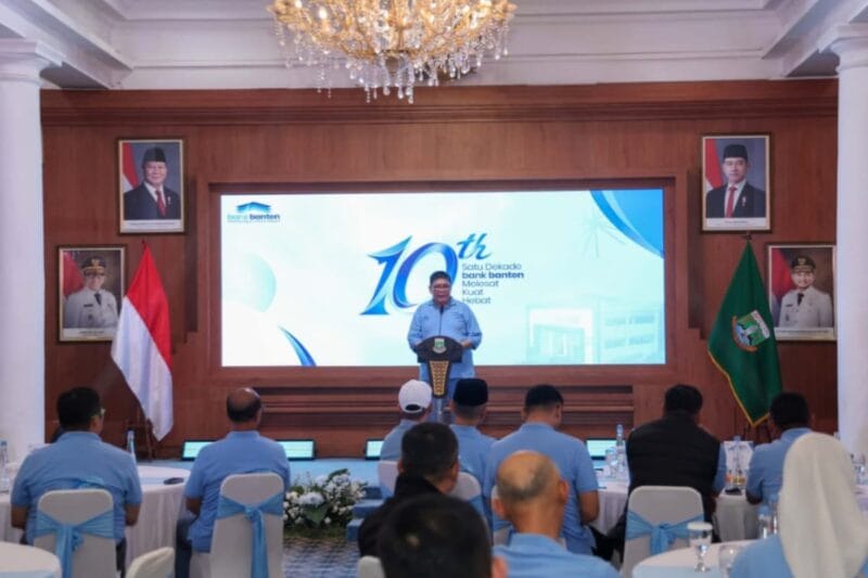 Bank Banten Catat Pertumbuhan Positif pada Semester I 2026, Andra Soni Ajak Seluruh Daerah Perkuat BPD Banten