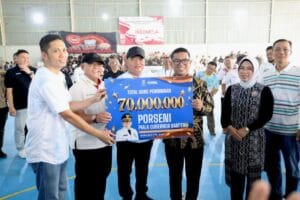 Gubernur Banten Andra Soni dalam Piala Gubernur Banten 2026