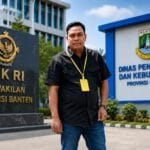 Ketua DPW LSIM Banten menjelaskan rencana aksi terkait pengelolaan Dana BOSP SMA dan SMK di Provinsi Banten.