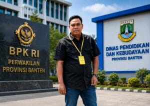 Ketua DPW LSIM Banten menjelaskan rencana aksi terkait pengelolaan Dana BOSP SMA dan SMK di Provinsi Banten.