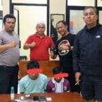 Dua terduga pelaku diamankan polisi dalam pengungkapan dugaan tindak pidana narkoba di Kecamatan Muncang, Kabupaten Lebak.