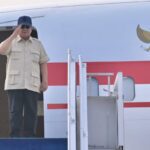 Presiden Prabowo Subianto menuju Maluku Utara untuk program hilirisasi IWIP