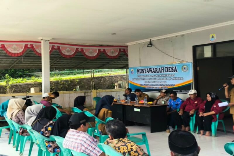 Pemdes Pasirnangka Bahas Perubahan APBDes 2026